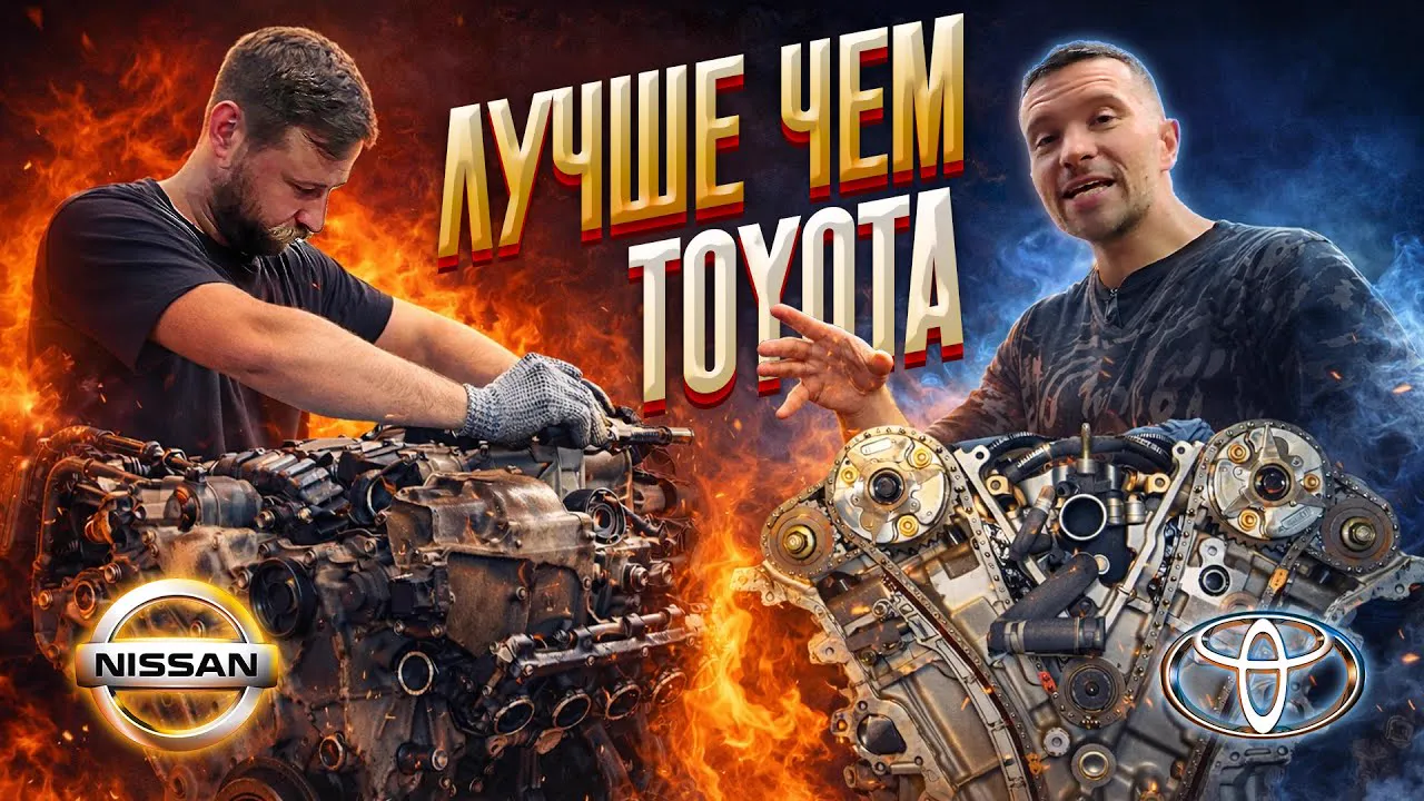 Видео: Лучший в истории V6 от Ниссан!